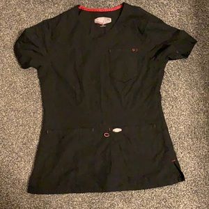 XS scrubzone scrub top